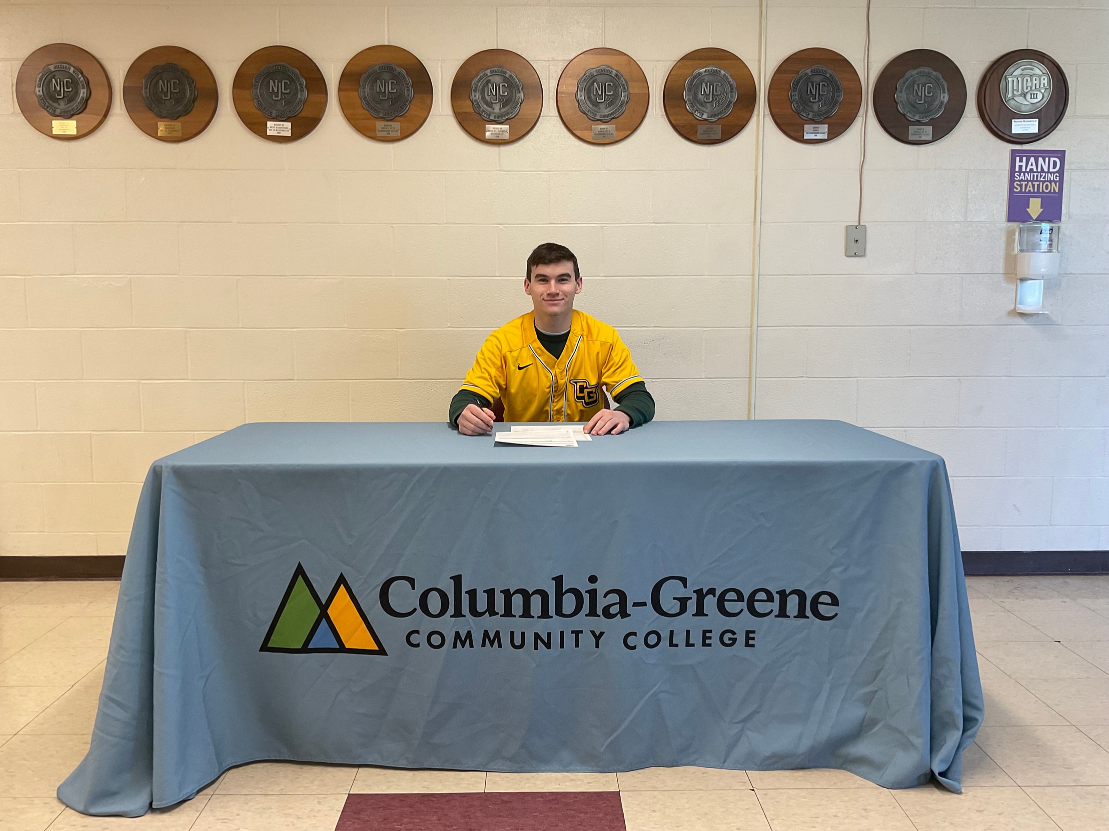 Jack Neese Signs His Letter of Intent for CGCC Baseball